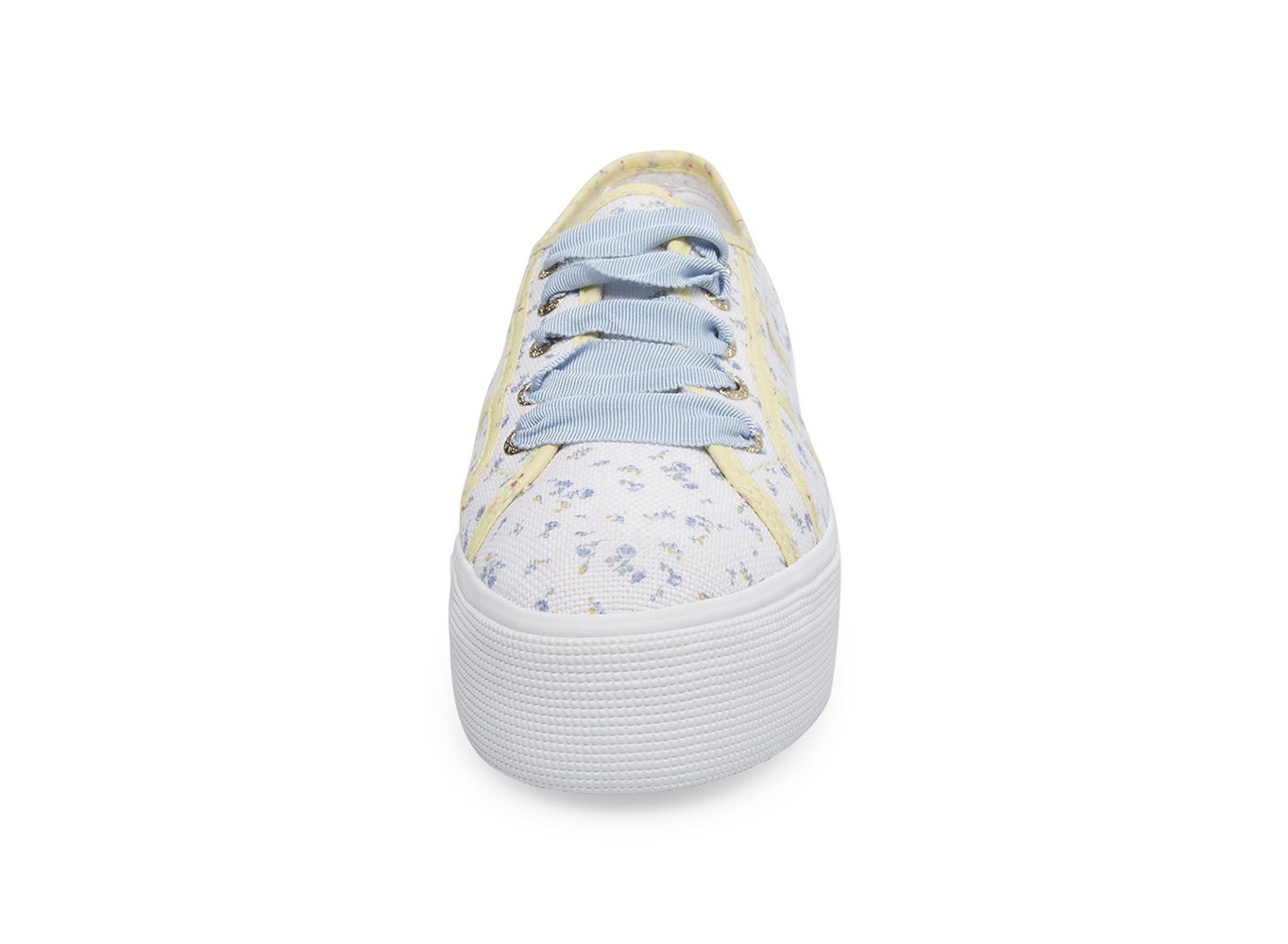 Superga Espadrille Womens - 2790 Fancotbindingsw - White/Blue - LCBXE9056